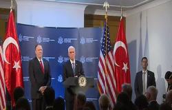 بالفيديو: الولايات المتحدة تعلن التوصل إلى اتفاق مع تركيا حول وقف لإطلاق النار شمال شرق سوريا