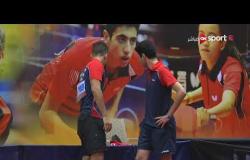 مباراة الزوجي مروان و احمد Vs محمد ويوسف (2-1) - بطولة مصر الدولية لتنس الطاولة