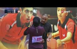 مباراة مصر "رزان" VS تايوان (0-4) - بطولة مصرالدولية لتنس الطاولة