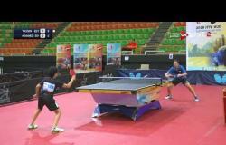مباراة ياسين وائل Vs محمد السيسي (3-0) - بطولة مصر الدولية لتنس الطاولة  دور الـ 16