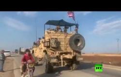 قافلة شاحنات ومصفحات أمريكية تدخل الأراضي السورية