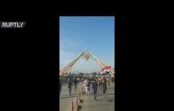 العراق: قوات الأمن تفرق مظاهرة مناهضة للحكومة بالقرب من المنطقة الخضراء