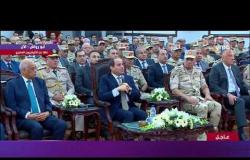 الرئيس السيسي: قيام القوات المسلحة بافتتاح مشروعات مدنية جديدة تكون بمشاركة القطاع الخاص