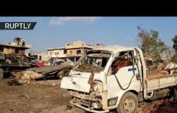انفجار سيارة في عفرين السورية