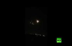 فيديو متداول في الأعلام الفلسطيني للقبة الحديدية ومحاولاتها اعتراض صواريخ أطلقت من غزة