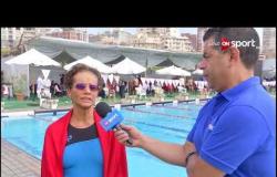 سهير العطار تفوز بالميدالية الفضية في بطولة العالم للأساتذة السباحة في سن السبعين