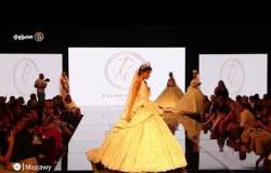 عرض أزياء رغدة نبيل ضمن فعاليات "وينتر فاشون شو"
