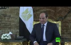 السيسي يلتقي وزير الدفاع الروسي في القاهرة