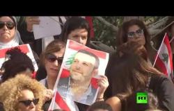 تشييع جثمان لبناني قتل خلال الاحتجاجات في منطقة خلدة