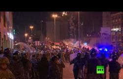 اشتباكات بين أنصار حزب الله والمتظاهرين في بيروت