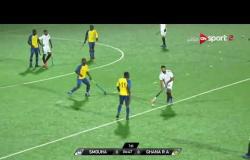 مباراة الهوكي بين سموحة وجي- أر- أيه بطل غانا في بطولة إفريقيا للأندية أبطال الدوري