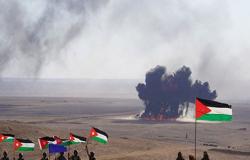 بالصور : تمرين عسكري أردني يحاكي التصدي لغزو إسرائيلي