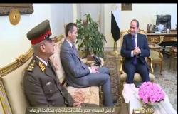 من مصر | الرئيس السيسي يستقبل وزير دفاع جمهورية الجبل الأسود