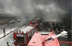 إخماد حريق في عمان