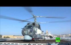 فيديو جديد للمناورات العسكرية في ميناء طرطوس السورية