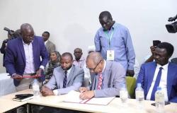 الحكومة السودانية والجبهة الثورية توقعان اتفاقًا نهائيًا للسلام في جوبا