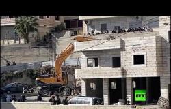 القوات الإسرائيلية تهدم منزلا في القدس