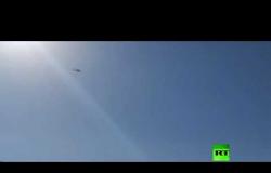 أول لقطات من مكان تحطم مقاتلة إيرانية من طراز ميغ 29