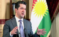 رئيس وزراء كردستان يقترح "طرقًا لإلغاء التصعيد واحتواء الموقف"