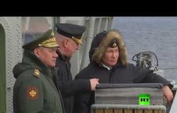بوتين حاضر خلال إطلاق صواريخ كينجال