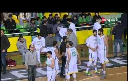 مباراة الجزيرة والإتحاد السكندري بالجولة السابعة في دوري السوبر لكرة السلة