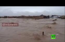 فيضانات تجتاح جنوب شرق إيران