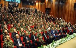 قيادة الجيش السوري تنظم حفلا تأبينيا لسليماني