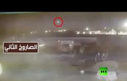 على ذمة وكالات.. فيديو يظهر إصابة الطائرة الأوكرانية بصواريخ إيرانية