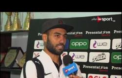حسام حسن: مباراة الاتحاد كانت صعبة وحزين على ضياعي عدد من الفرص في اللقاء