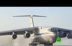 طائرة وزارة الدفاع الروسية تتجه إلى ووهان