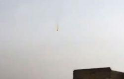 شاهد : اسقاط طائرة  مروحية للنظام  في ريف حلب الغربي