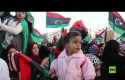 السراج يشارك في احتفالات الذكرى التاسعة للثورة الليبية