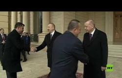 أردوغان يصل باكو في زيارة عمل