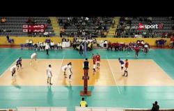 مباراة الكرة الطائرة بين الأهلي والزمالك في نهائي البطولة العربية