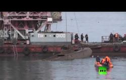 انتشال قارب طوربيد يعود إلى الحرب العالمية الثانية