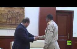 السودان.. رئيس مجلس السيادة يلتقي مدير جهاز المخابرات المصري
