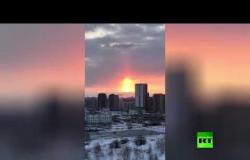 ظاهرة غريبة في سماء تشيليابينسك الروسية