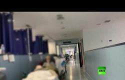 لقطات من مستشفيات إسبانية مكتظة بالمصابين بفيروس كورونا