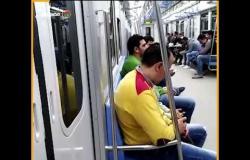 "صمت وفراغ".. آخر رحلات مترو الأنفاق قبل دقائق من حظر "كورونا"