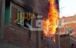 اندلاع حريق داخل شقة سكنية بمدينة بدر