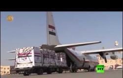 مصر ترسل طائرتين عسكريتين تحملان مستلزمات طبية إلى إيطاليا