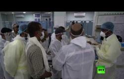 مشاهد من مستشفى الشحر الذي يتم علاج أول مصاب بفيروس كورونا في اليمن فيها