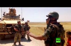 مناوشة بين جندي سوري وجنود أمريكيين في الحسكة بعد قذف مدرعة أمريكية بالحجارة