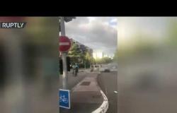 فيديو آخر من ديجون الفرنسية حيث وقعت الاشتباكات بمشاركة الجالية الشيشانية