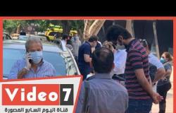 خالد الدرندلي يستلم جثمان والدته بحضور مسئولى الأهلي