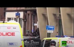 الشرطة تخلي الجماهير وتغلق الطرق عقب حادث طعن في غلاسكو الاسكتلندية