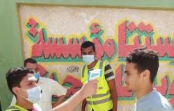 "امتحن في أمان إحنا معاك".. مبادرة مديرية الشباب في شمال سيناء -صور