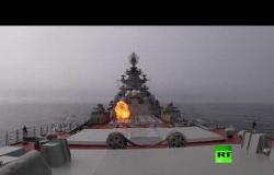 شاهد.. إطلاق صواريخ روسية مضادة للسفن على عدو مفترض