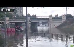 فيضانات في إقليم كراسنودار الروسي