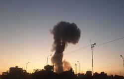 انفجار مستودع ذخيرة في سوريا .. بالفيديو